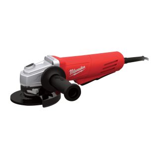 Milwaukee 4 1/2in. Grinder — 11 Amp, Paddle, Clutch, Model# 6146-31  Grinders   Stands