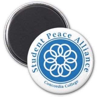 Student Peace Alliance (Concordia College) Fridge Magnets