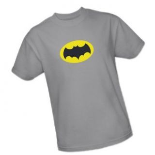 TV Bat Logo    Batman TV Show Adult T Shirt Movie And Tv Fan T Shirts Clothing