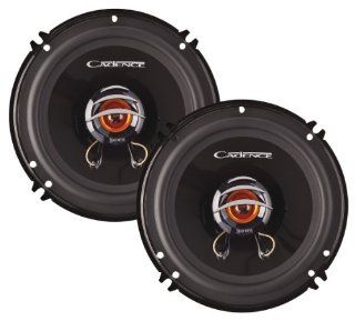 Cadence Acoustics XS652 135 Watt Peak 2 Way Speaker System  Component Vehicle Speaker Systems 