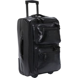 Kenneth Cole New York Roma Leather 22 Wheeled Upright Carry On