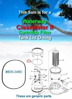 Waterway Cleawater II Cartridge Filter Tank O ring 805 0460  Swimming Pool Filter Valves  Patio, Lawn & Garden