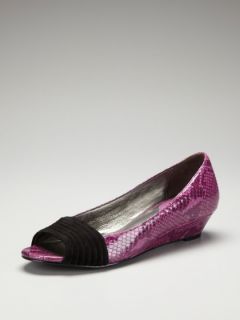 AIR Elly Pleated Peep Toe Flat by Cole Haan