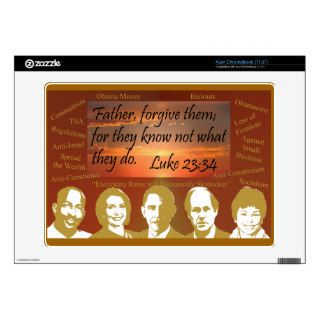 Father Forgive Them Acer Chromebook Decal