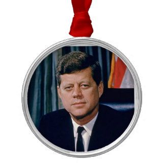 John F. Kennedy Christmas Ornament