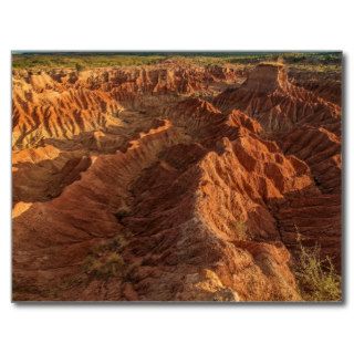 Tatacoa Desert Rock Formations Postcards
