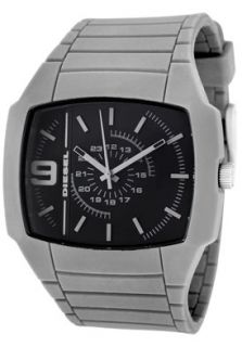 Diesel DZ1329  Watches,Black Dial Grey Silicone, Casual Diesel Quartz Watches