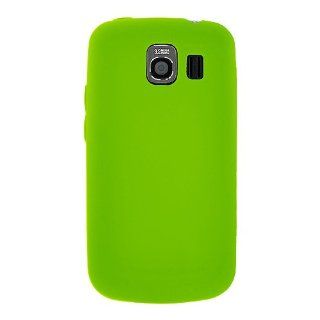 Amzer Silicone Skin Jelly Case for LG Vortex VS660   Green Cell Phones & Accessories