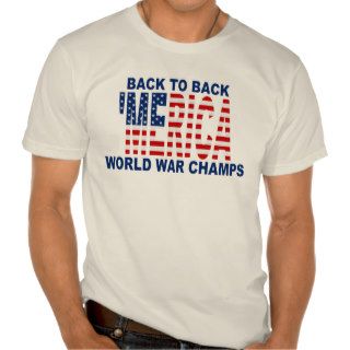 'MERICA U.S. Flag World War Champs Shirt
