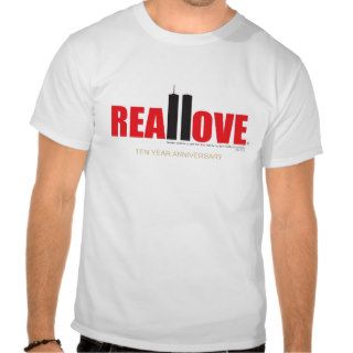 September 11 Twin Towers Real Love Tshirt