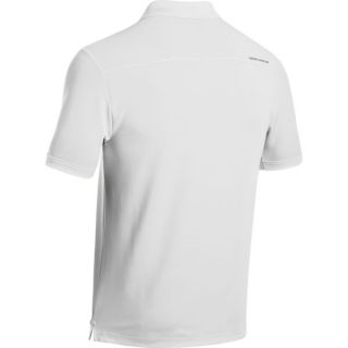 Under Armour Mens Performance Polo Shirt 2.0   White/Grey      Clothing
