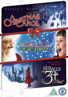 Christmas Triple (A Christmas Carol / Miracle on 34th Street (1984) / Miracle on 34th Street (1994)      DVD