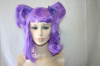 Purple Butterfly Fairy Adult Costume Wig Clothing