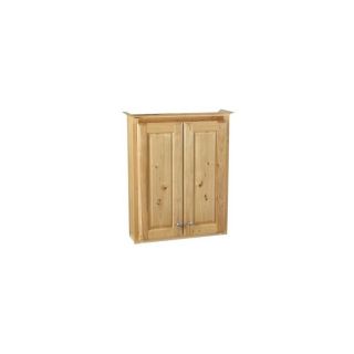 Style Selections Cotton Creek Natural Wall Cabinet (Common 25 in; Actual 24.5 in)