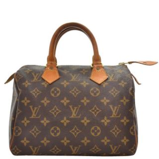 Louis Vuitton Vintage Canvas Speedy 25 City Bag      Womens Accessories