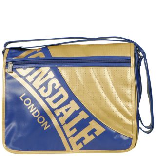 Lonsdale East West Perforated Front Messenger Bag      Mens Accessories