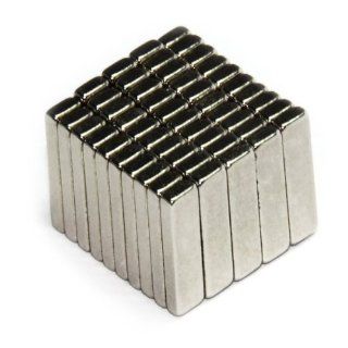 CMS Magnetics N42 1/2" x 1/8" x 1/16" Block, Package of 50 Rare Earth Neodymium Magnets