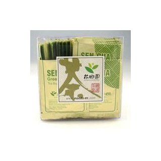 Authentic Maeda en Japanese Sencha Green Tea   20 Foil Wrapped Tea Bags Health & Personal Care