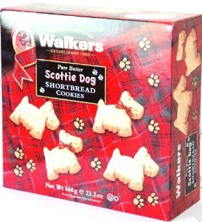 Walkers Pure Butter Scottie Dog Shortbread Cookies / BISCUITS 23.3 OZ (660 g) Special Edition Gift Box  Grocery & Gourmet Food