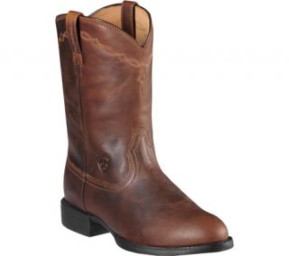 Ariat Heritage Roper   Mission Brown Full Grain Leather