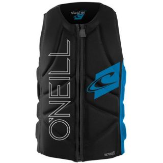 O'Neill Slasher Comp Wakeboard Vest Black/Brite Blue 2014