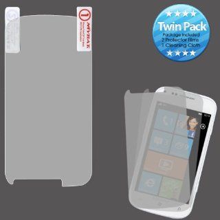 MYBAT SAMI667LCDSCPRTW LCD Screen Protector for Samsung Focus 2 i667   Retail Packaging   Twin Pack Cell Phones & Accessories
