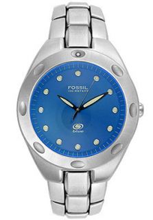 Fossil AM3345  Watches,Mens  blue  watch am3545 Stainless Steel, Casual Fossil Quartz Watches