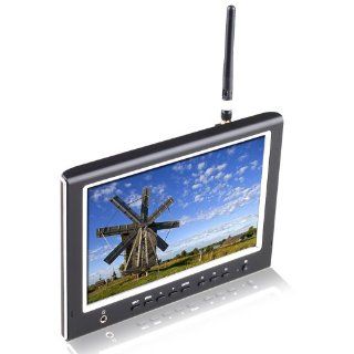 Lilliput 7" 664/W FPV monitor 5.8GHz Wireless AV Receiver +LP E6/F970/QM91D battery Computers & Accessories