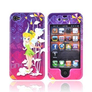 TINKERBELL PINK For Disney Verizon Apple iPhone 4 Hard Case Cover Electronics