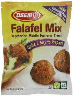 Osem Falafel Mix Envelope, 6.3 Ounce Packages (Pack of 12)  Flour And Meals  Grocery & Gourmet Food