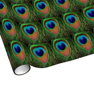 Peacock Eye Wrapping Paper