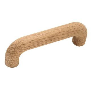 Hickory Hardware P674 UW Transitional Cabinet Pull with 3 1/2" Centers from the Natural Woodcraft Collect, Uned Wood   Cabinet And Furniture Pulls  