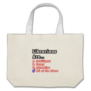 Librarian QuizJoke Bags