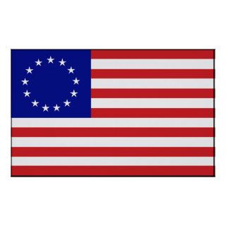 13 Star U.S. Flag Posters