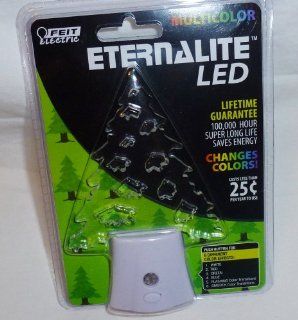 Feit Electric Multicolor Eternalite LED Night Light With Sensor   Red Night Light  
