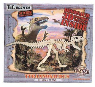 3D Wood JR Tyrannosaurus Puzzle Toys & Games