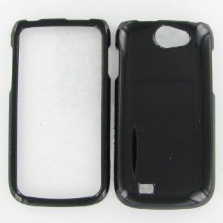 Samsung T679 (Exhibit II) Black Protective Case Cell Phones & Accessories