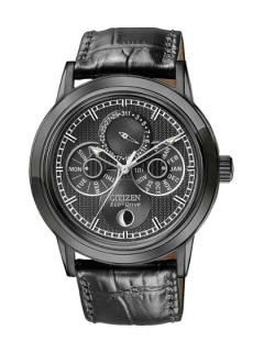 Mens Calibre 8651 Eco Drive Moon Phase Watch by CITIZEN