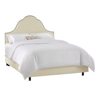 Skyline Furniture Clybourn Parchment Full Upholstered Bed