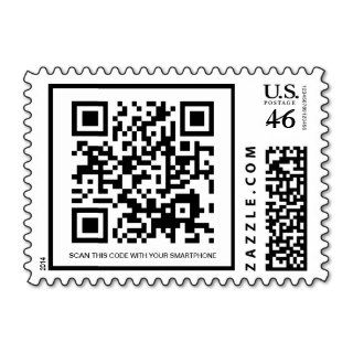 customizable QR code Postage Stamp