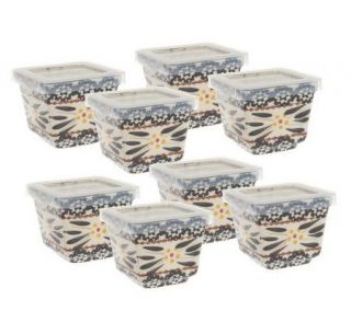 Temp tations Old World Set of 8 Dipping Dishes with Lids —