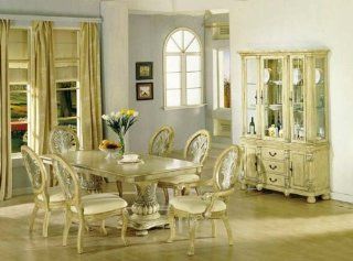 Shop 7 pc coronado antique white dining room set at the  Furniture Store