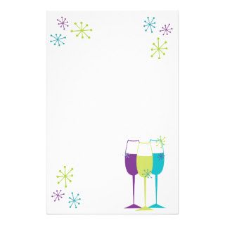 Snazzy Champagne Stationery Paper