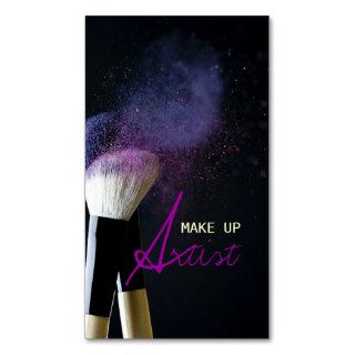 MakeUp Artist , Cosmetologist, Beauty, Salon Business Card Templates
