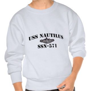 USS NAUTILUS (SSN  571) PULL OVER SWEATSHIRT