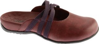 Vionic with Orthaheel Technology Sasha Slip On Mule II   Wineberry/Plum