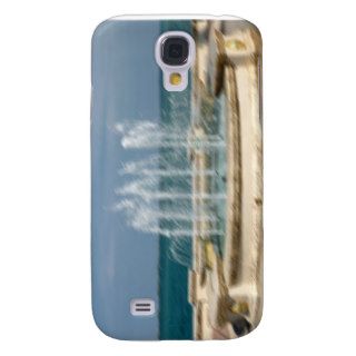 Foutain river sky water coral sketch blur samsung galaxy s4 case