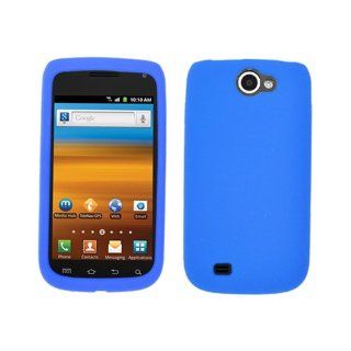 Samsung T679 Exhibit II 4G Soft Skin Case Blue Skin T Mobile Cell Phones & Accessories