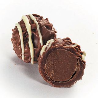 laura – coffee centred milk chocolate truffle by martin's chocolatier