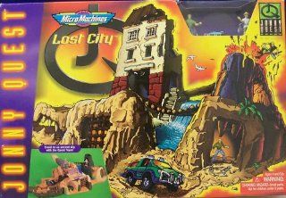 Micro Machines Jonny Quest Lost City Playset Toys & Games